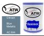 Preview: Citroen, Blue Metallic, AC 644: 500ml Lackdose, von ATW Autoteile West.